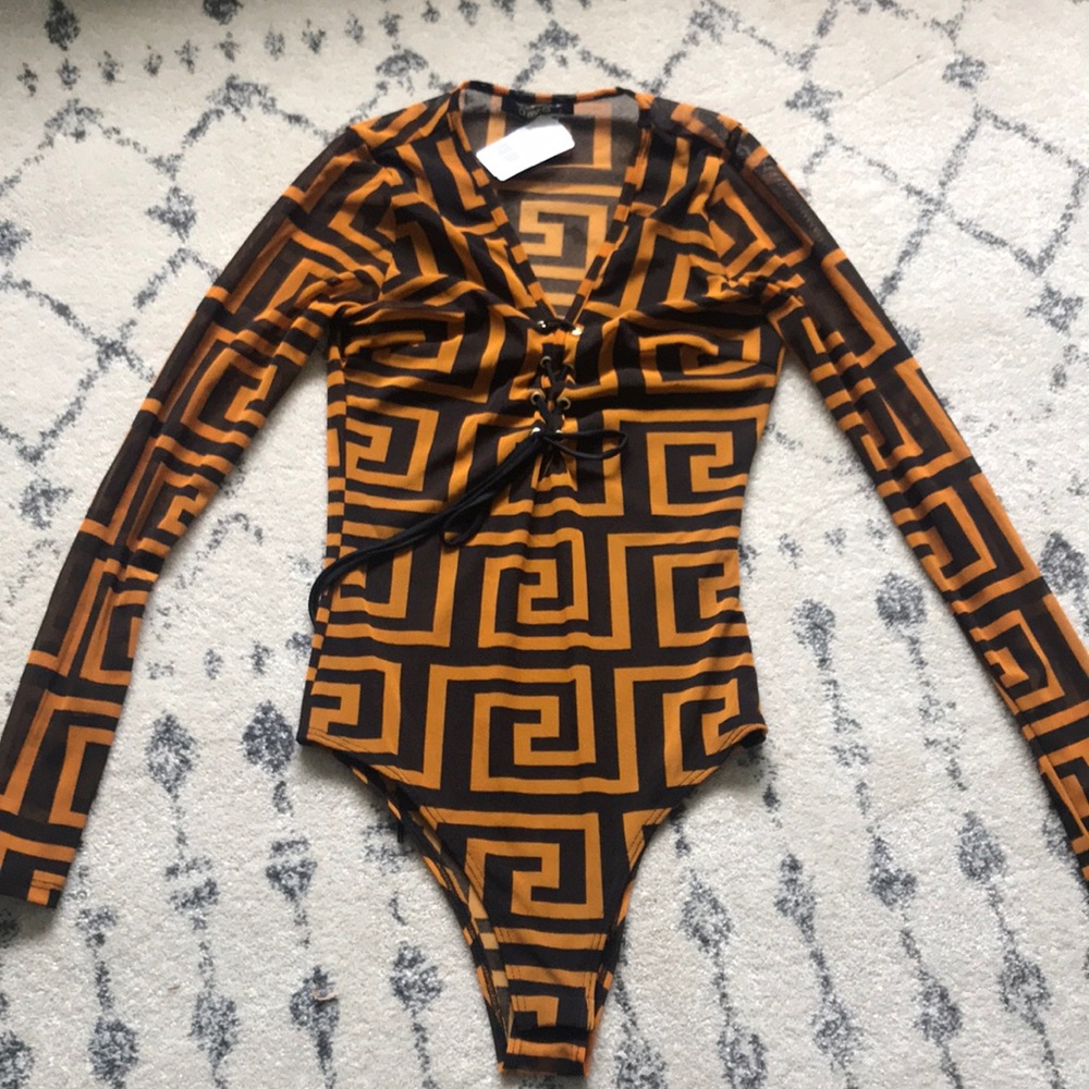 Lace up Bodysuit